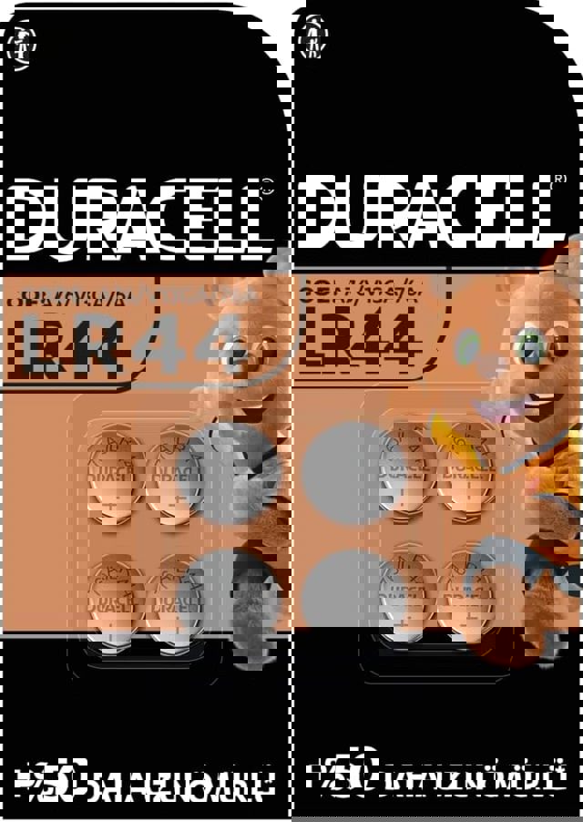 Duracell Özel LR44 1,5V 4'lü Paket Alkalin Düğme Pil